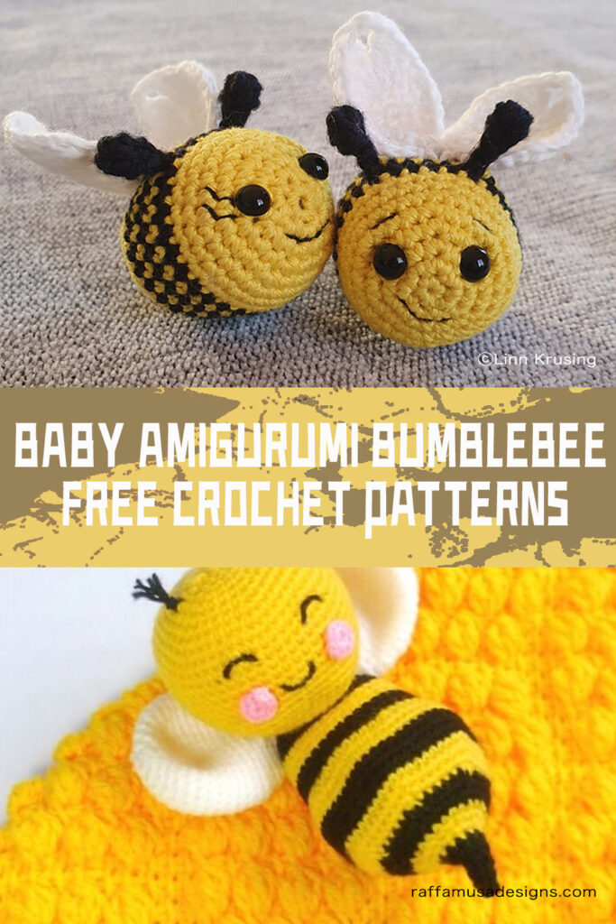 FREE Crochet Baby Bumblebee Patterns