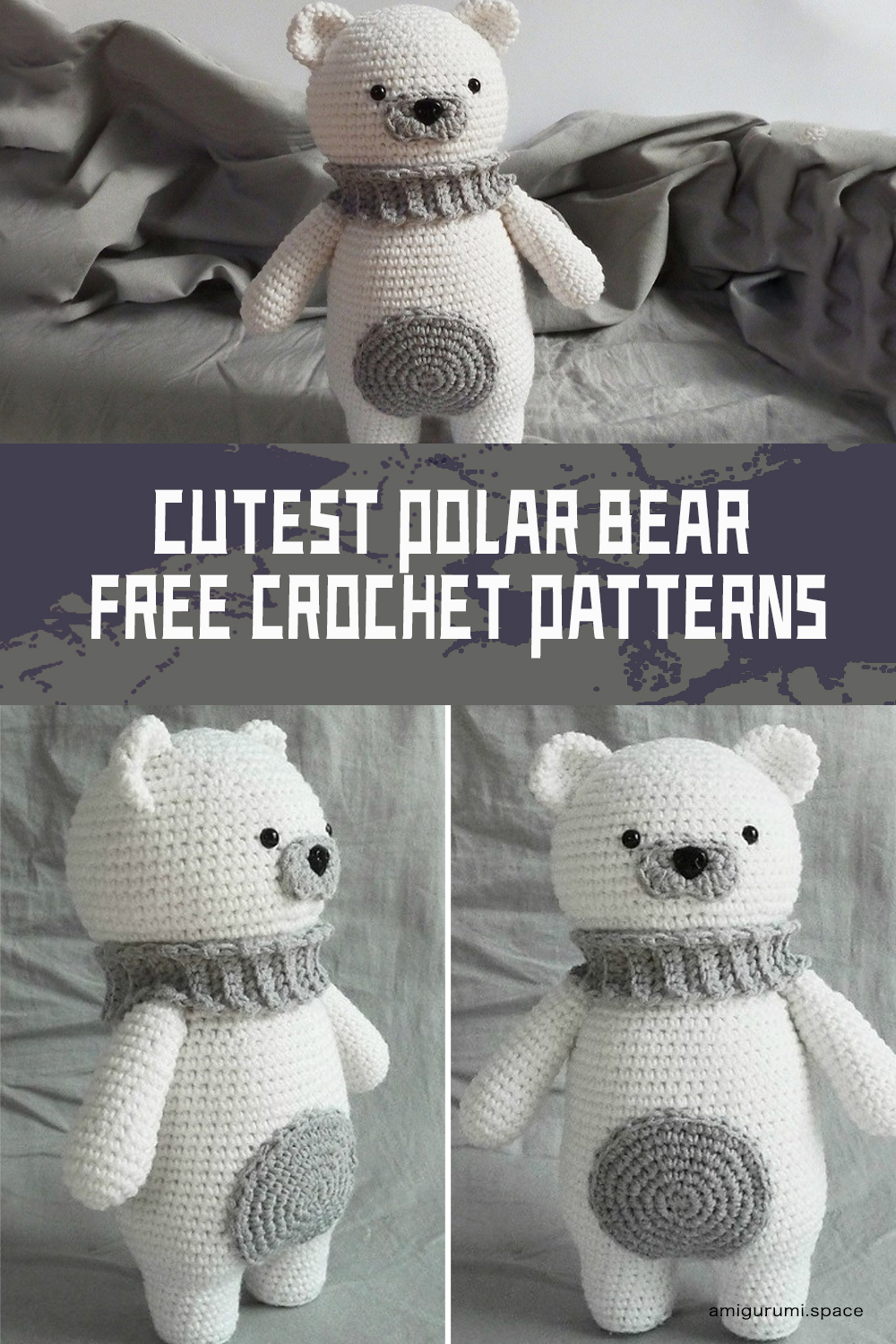FREE Cutest Crochet Polar Bear Patterns