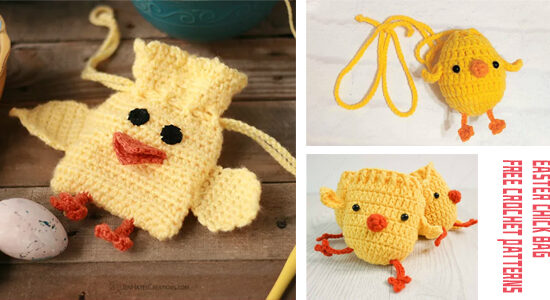 FREE Easter Chick Bag Crochet Patterns