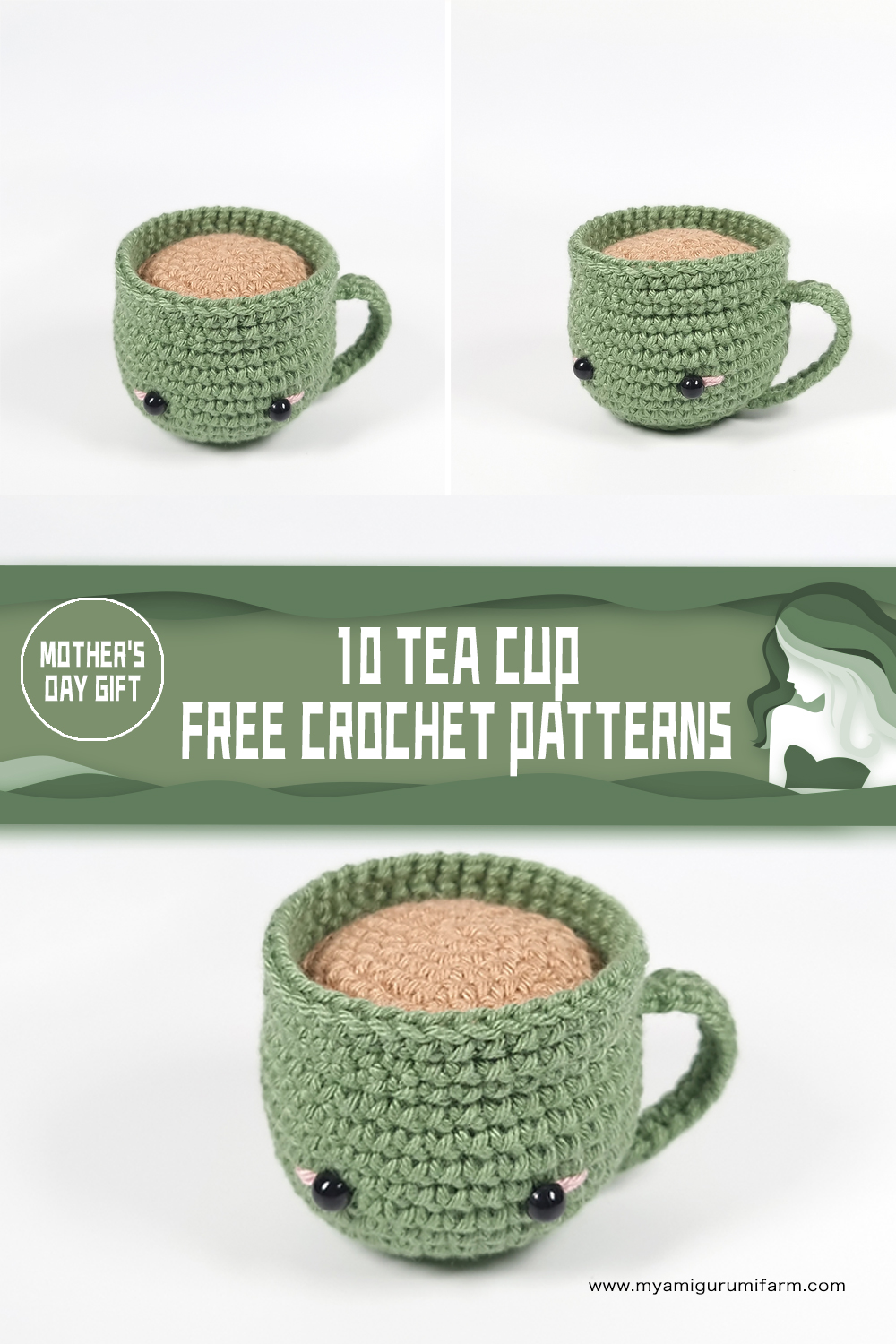  10 Tea Cup Free Crochet Patterns