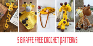 5 Giraffe FREE Crochet Patterns