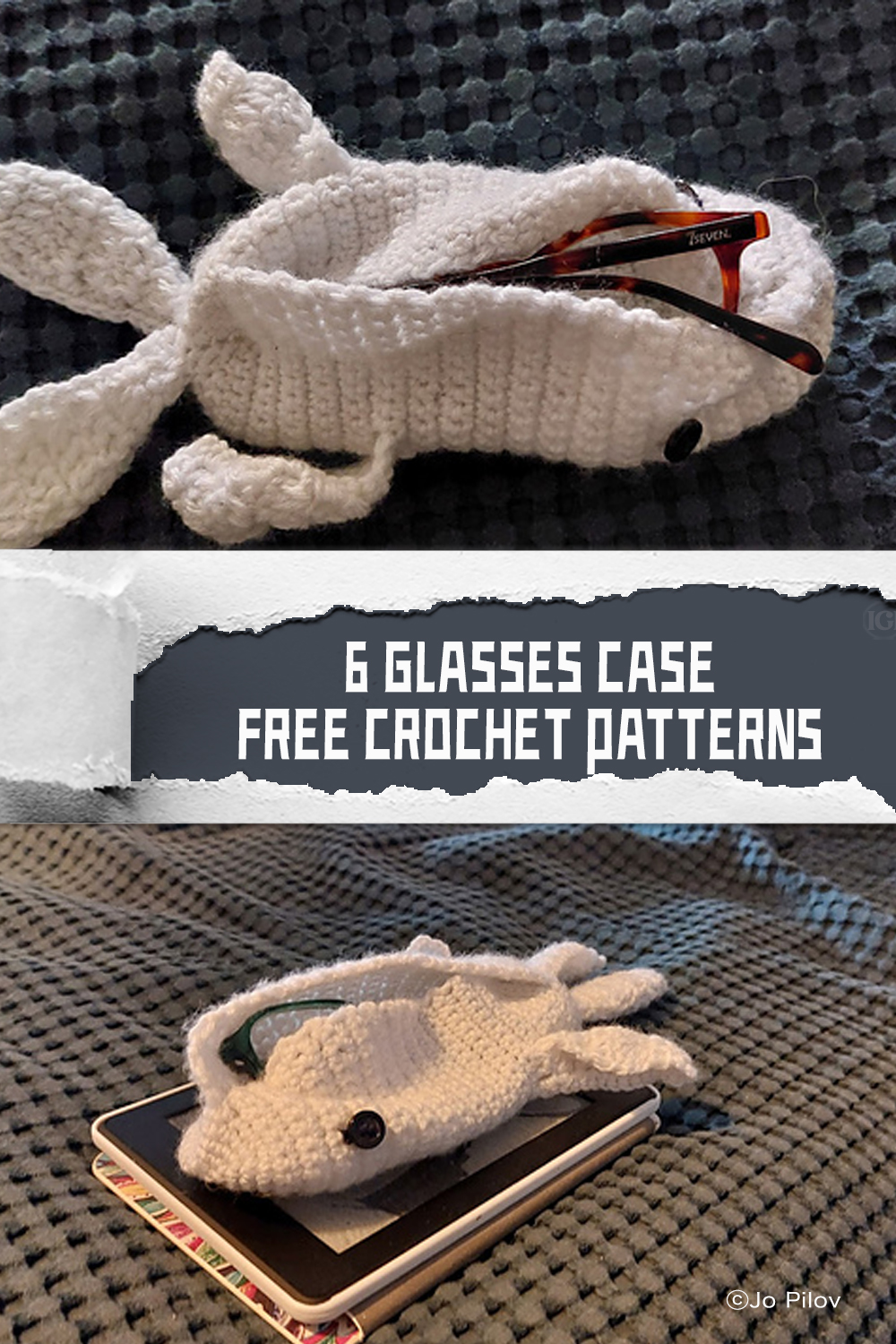 6 FREE Crochet Glasses Case Patterns