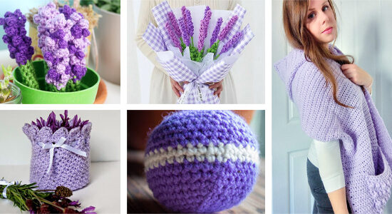 FREE Crochet Lavender Patterns - Mother's Gift