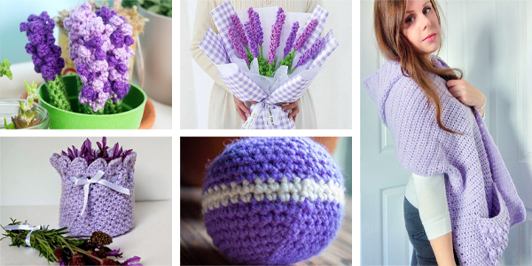 FREE Crochet Lavender Patterns - Mother's Gift