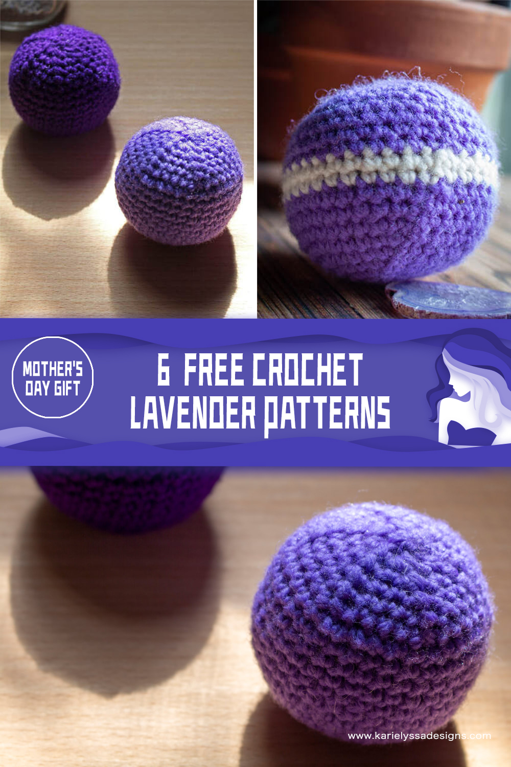  FREE Crochet Lavender Patterns - Mother's Gift
