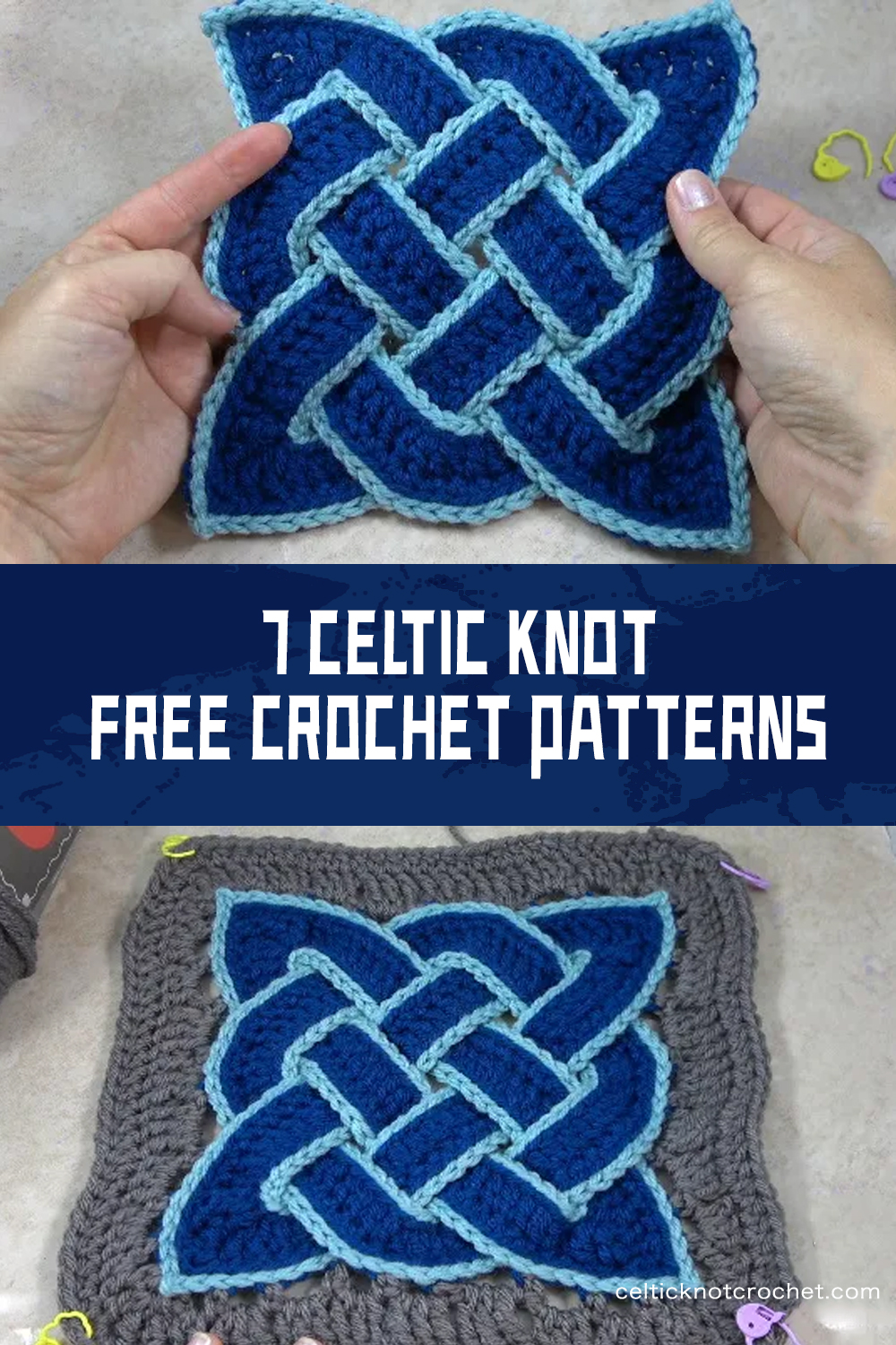 7 FREE Celtic Knot Crochet Patterns