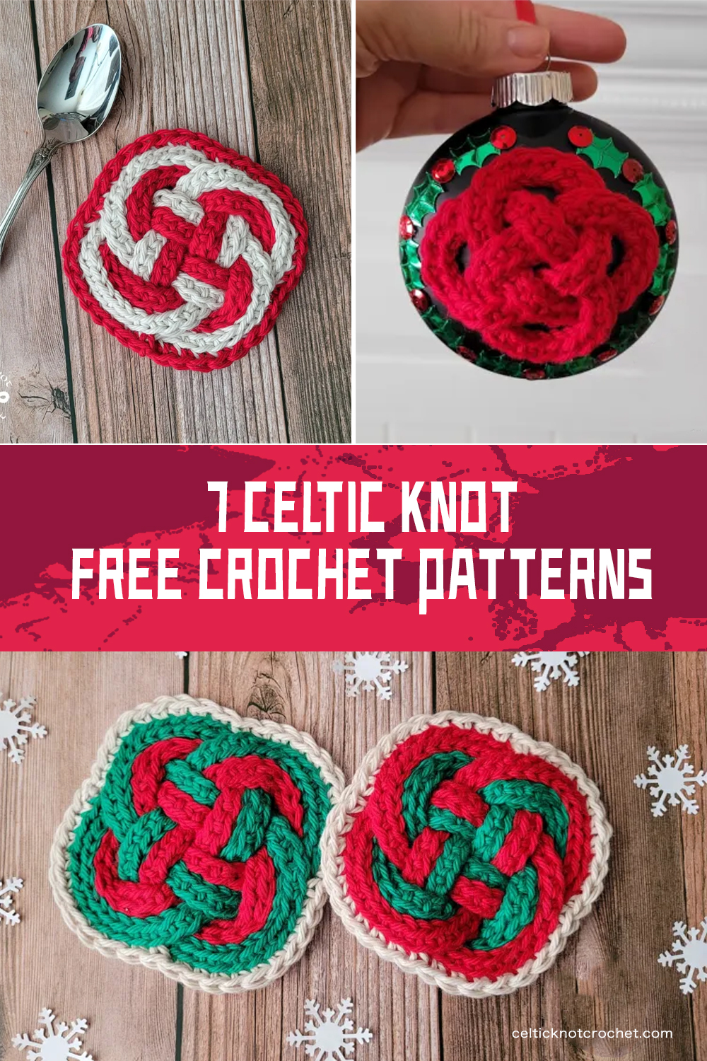 7 Celtic Knot Crochet FREE Patterns