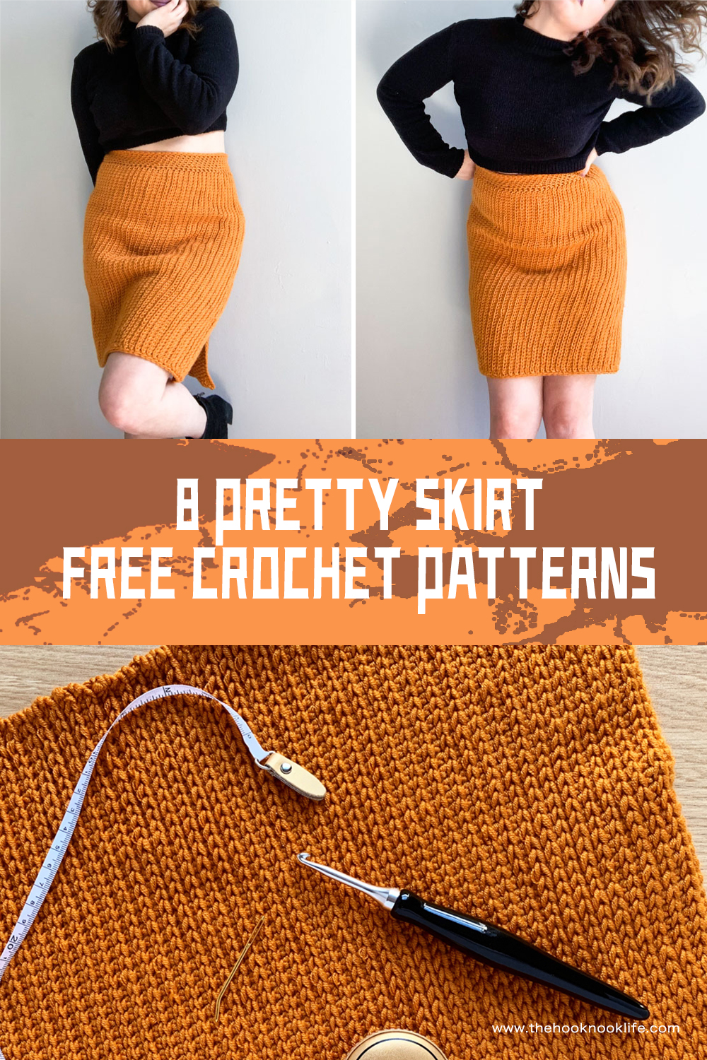 8 FREE Pretty Skirt Crochet Patterns