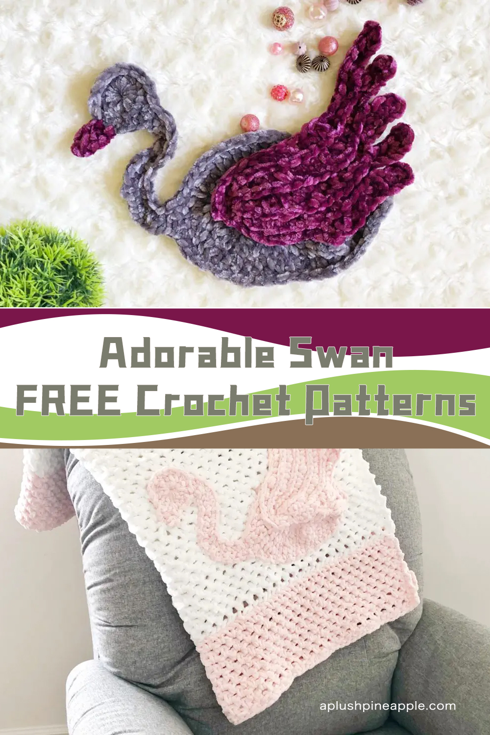 Swan FREE Crochet Patterns 