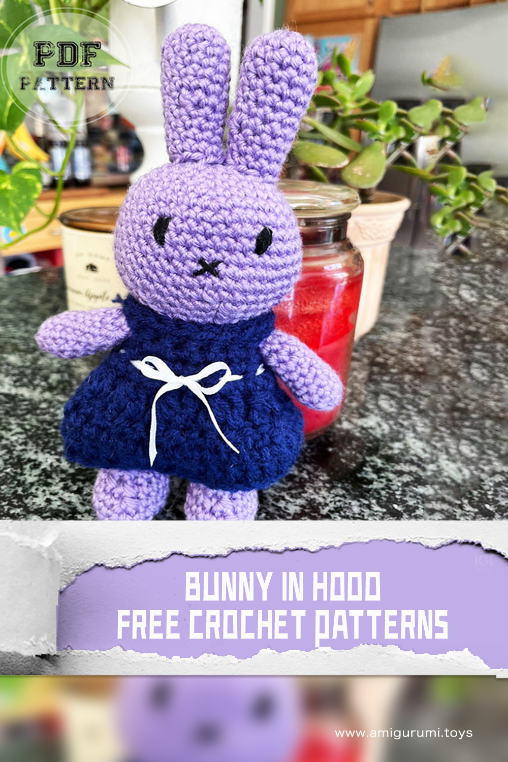 FREE Bunny in Hood Crochet Patterns