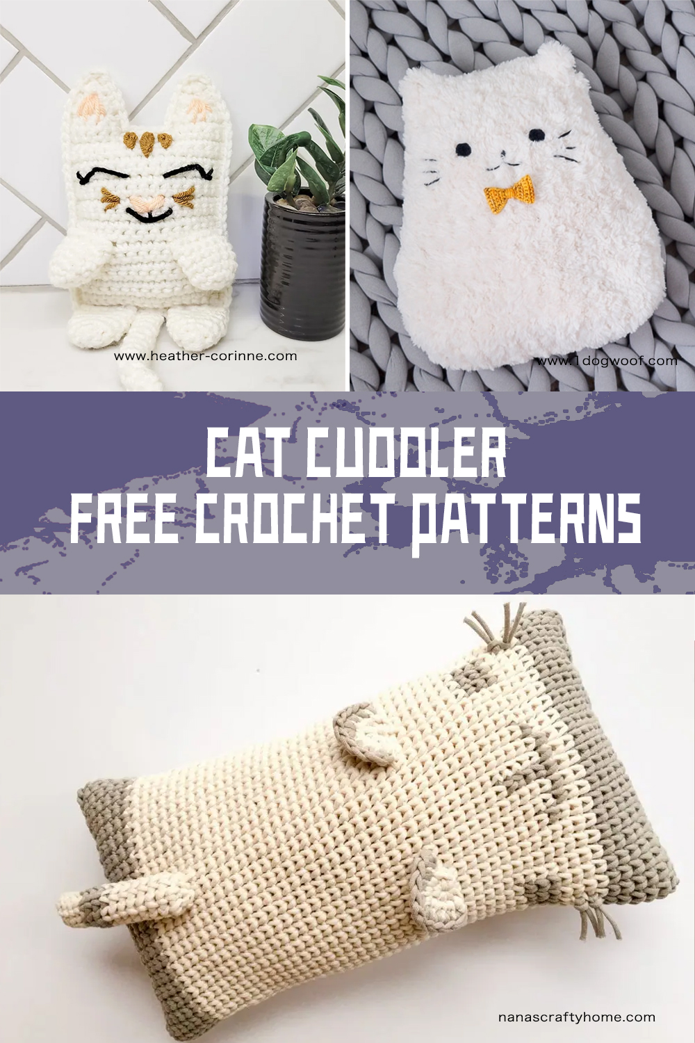 FREE Cat Cuddler Crochet Patterns
