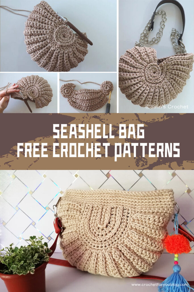 FREE Crochet Seashell Bag Patterns - iGOODideas.com