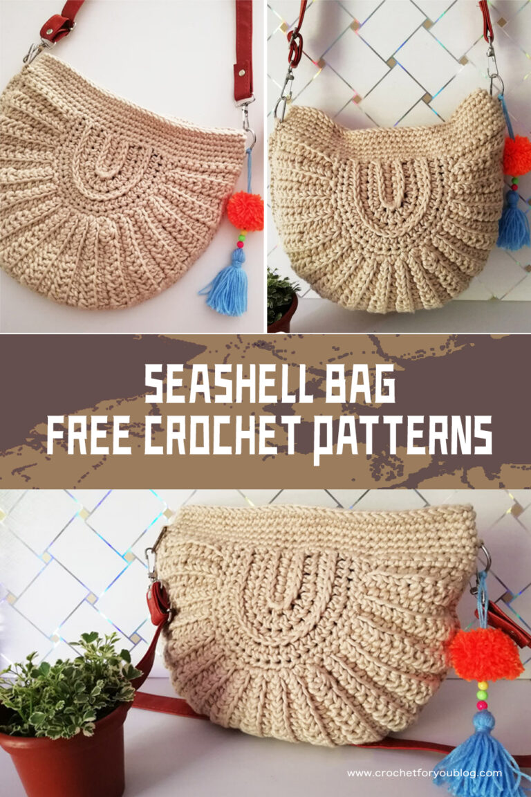 FREE Crochet Seashell Bag Patterns - iGOODideas.com