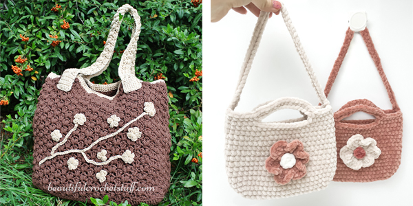 FREE Spring Bag Crochet Patterns