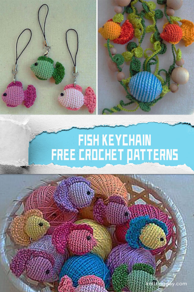 Free Fish Keychain Crochet Patterns