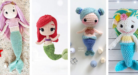 Mermaid Doll FREE Crochet Patterns