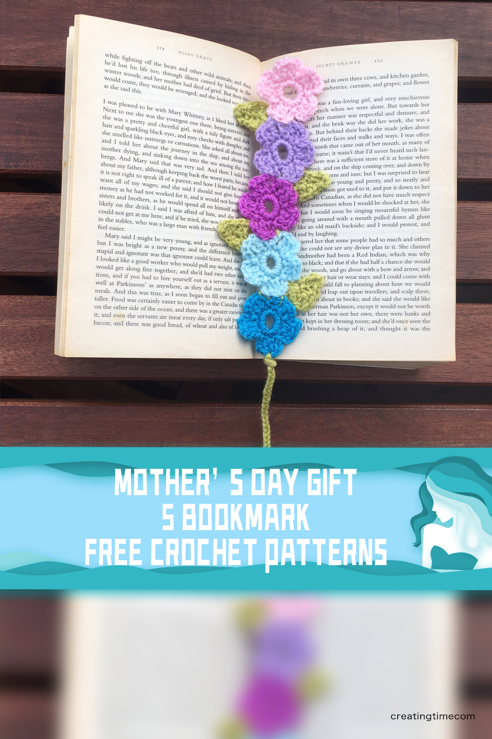 Mother’s Day Gift - 5 Bookmark FREE Crochet Patterns 