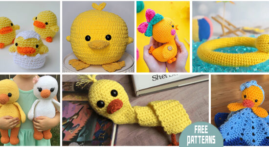 10 Cutest Duck FREE Crochet Patterns