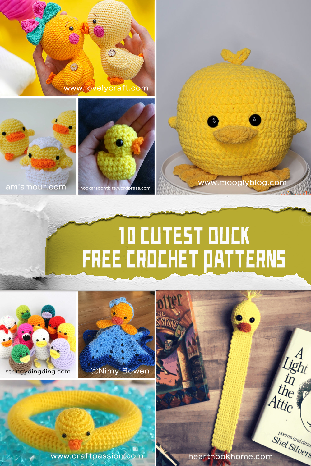 10 Cutest Duck FREE Crochet Patterns 