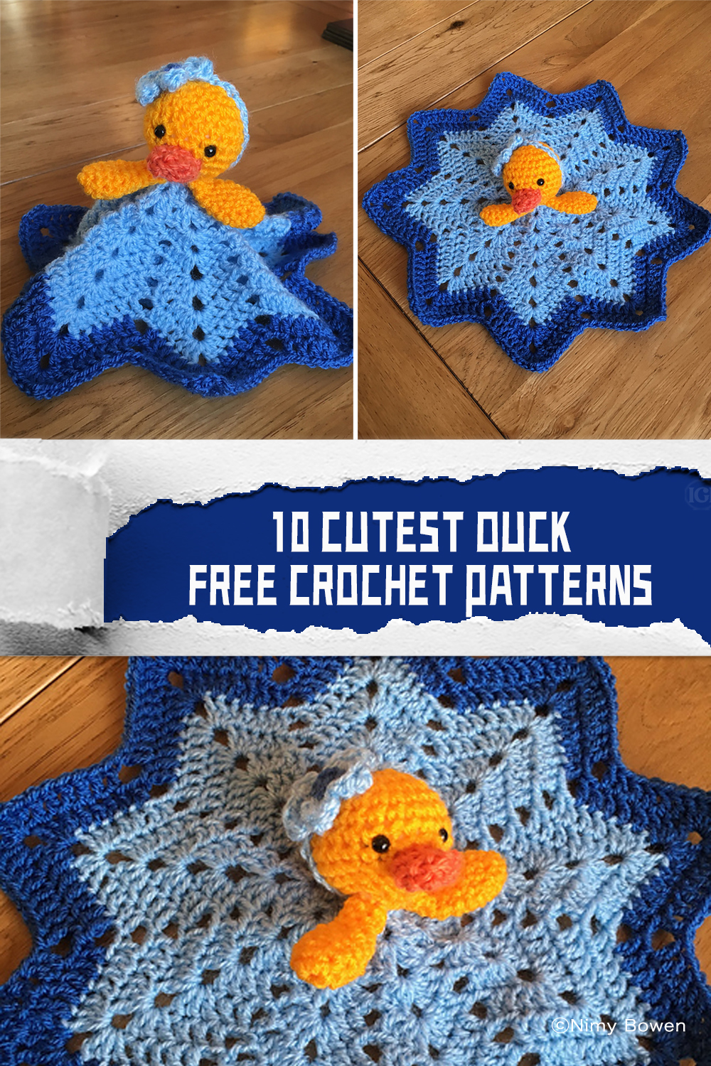 DUCK BLANKET  FREE Crochet Pattern