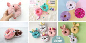 10 FREE Donut Crochet Patterns
