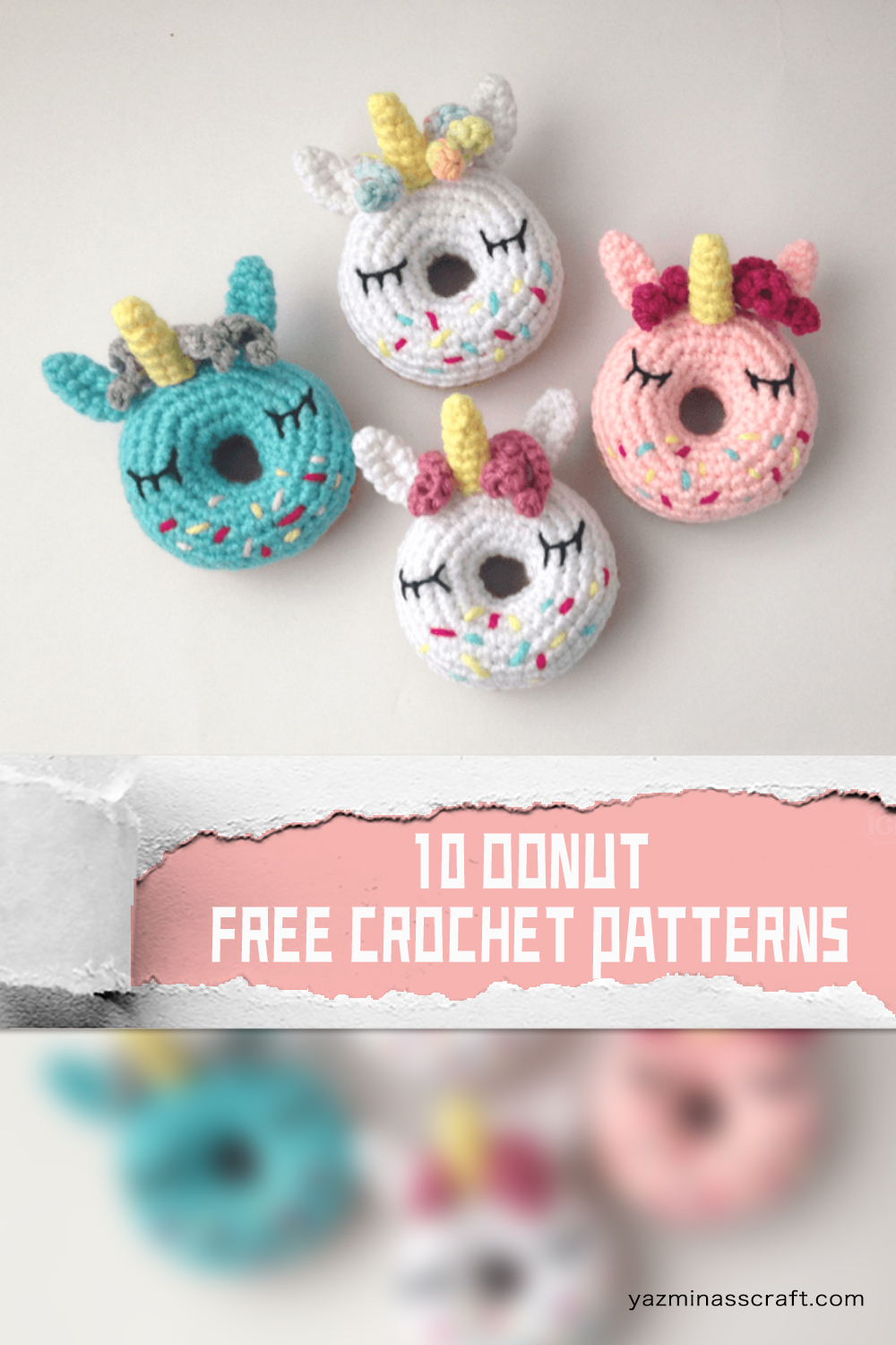 FREE Donut BUNNY Crochet Pattern 