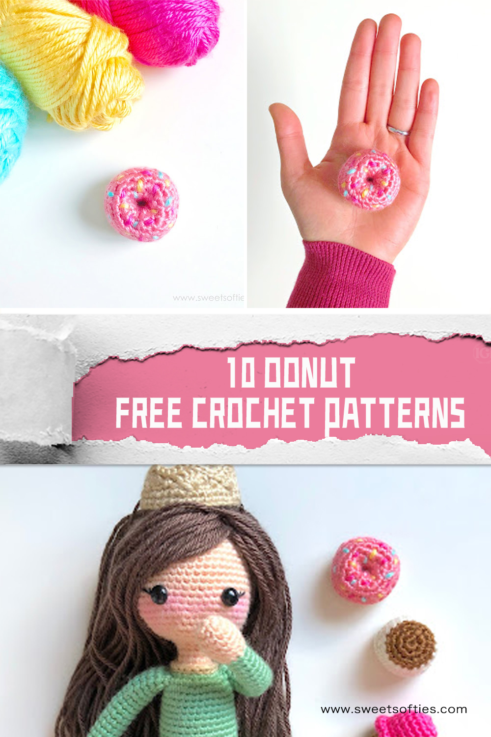 FREE Donut BABY Crochet Pattern  