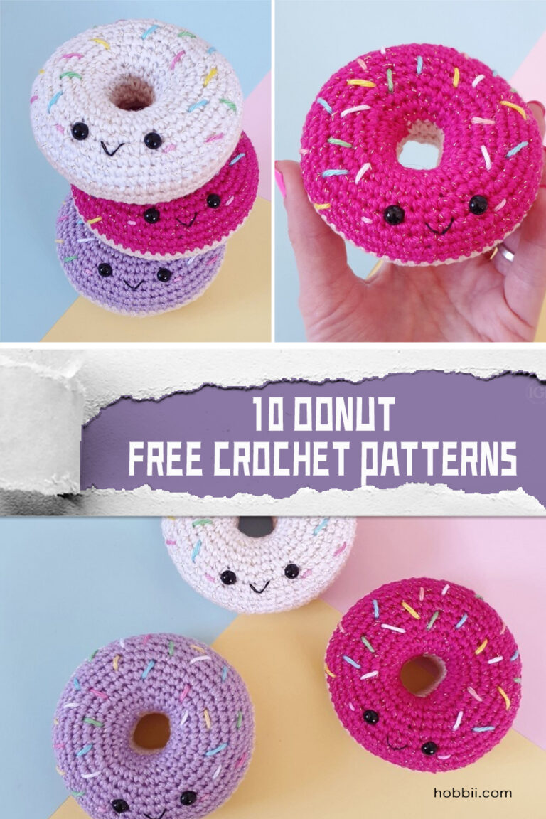 FREE Donut Crochet 10 Patterns