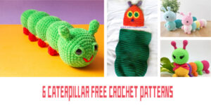 6 FREE Caterpillar Crochet Patterns