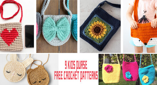 9 FREE Kids Purse Crochet Patterns
