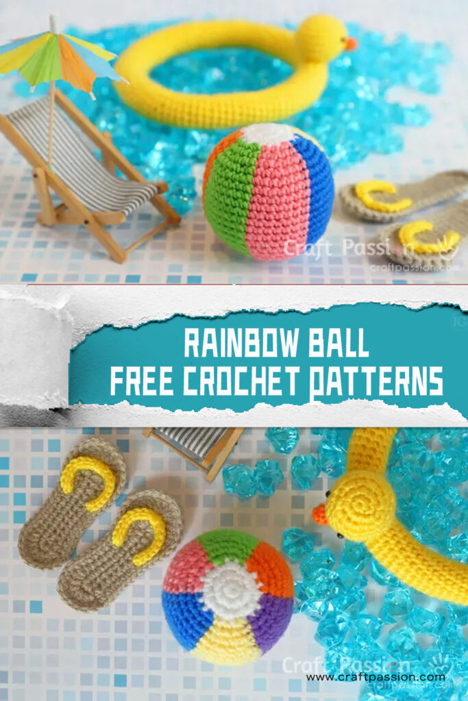 FREE Rainbow Ball Crochet Patterns