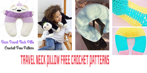 FREE Travel Pillow Crochet Patterns