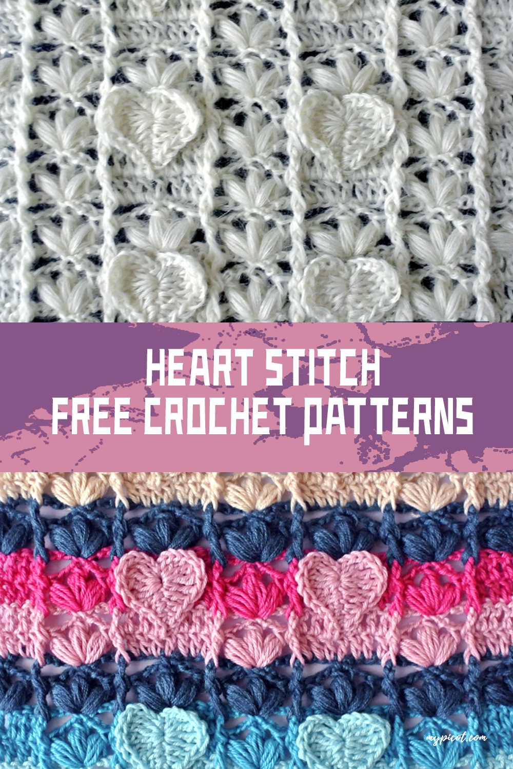 Heart Stitch FREE Crochet Patterns