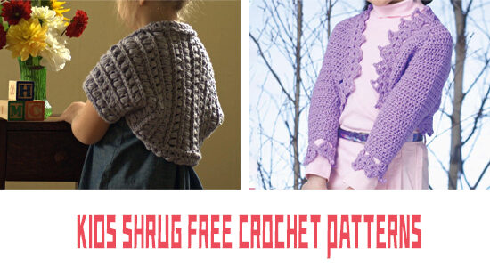 Kids Shrug FREE Crochet Patterns