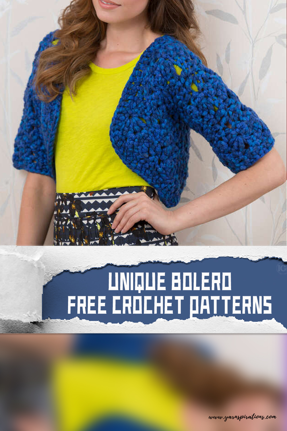 Unique Bolero FREE Crochet Patterns 