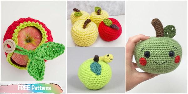 7 Sweet Apple FREE Crochet Patterns