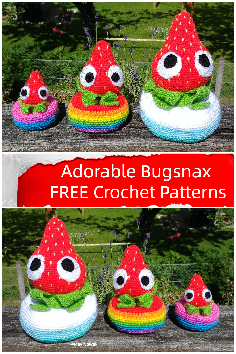 Adorable Bugsnax FREE Crochet Patterns