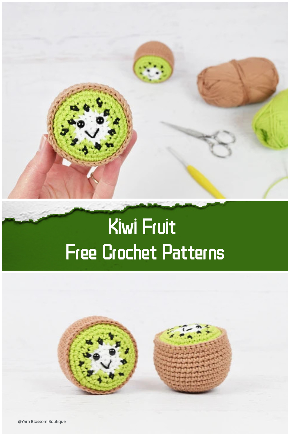 Kiwi Fruit Free Crochet Patterns