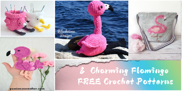 8  FREE Flamingo Crochet Patterns