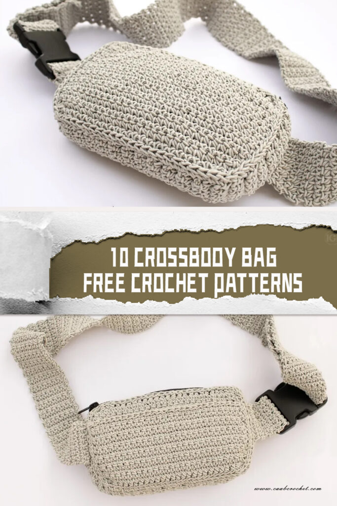 10 Crossbody Bag FREE Crochet Patterns