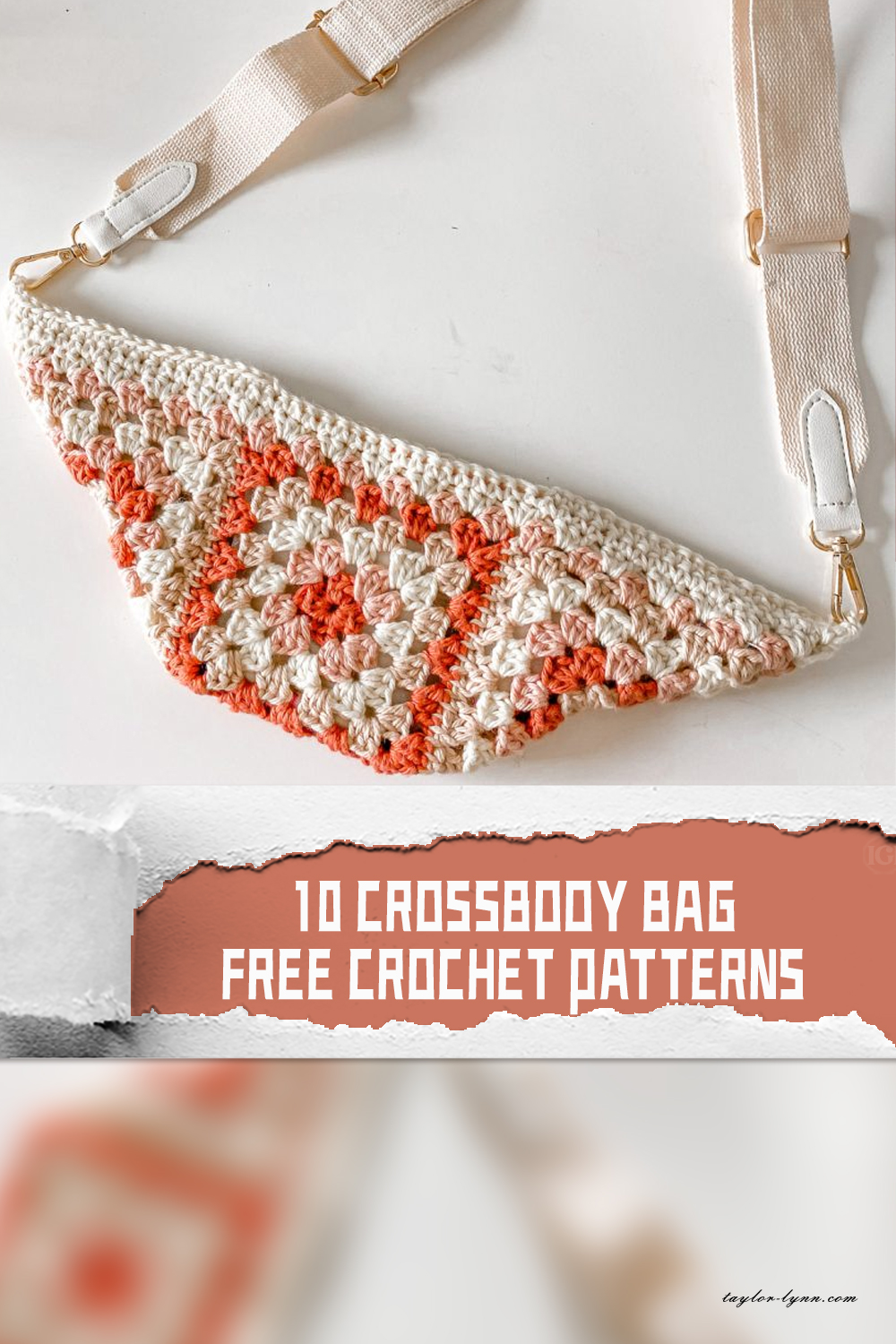 10 Crossbody Bag FREE Crochet Patterns