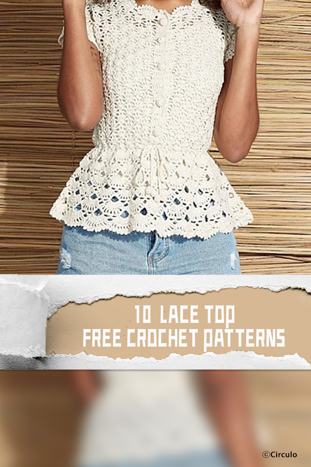 10  Lace Top FREE Crochet Patterns