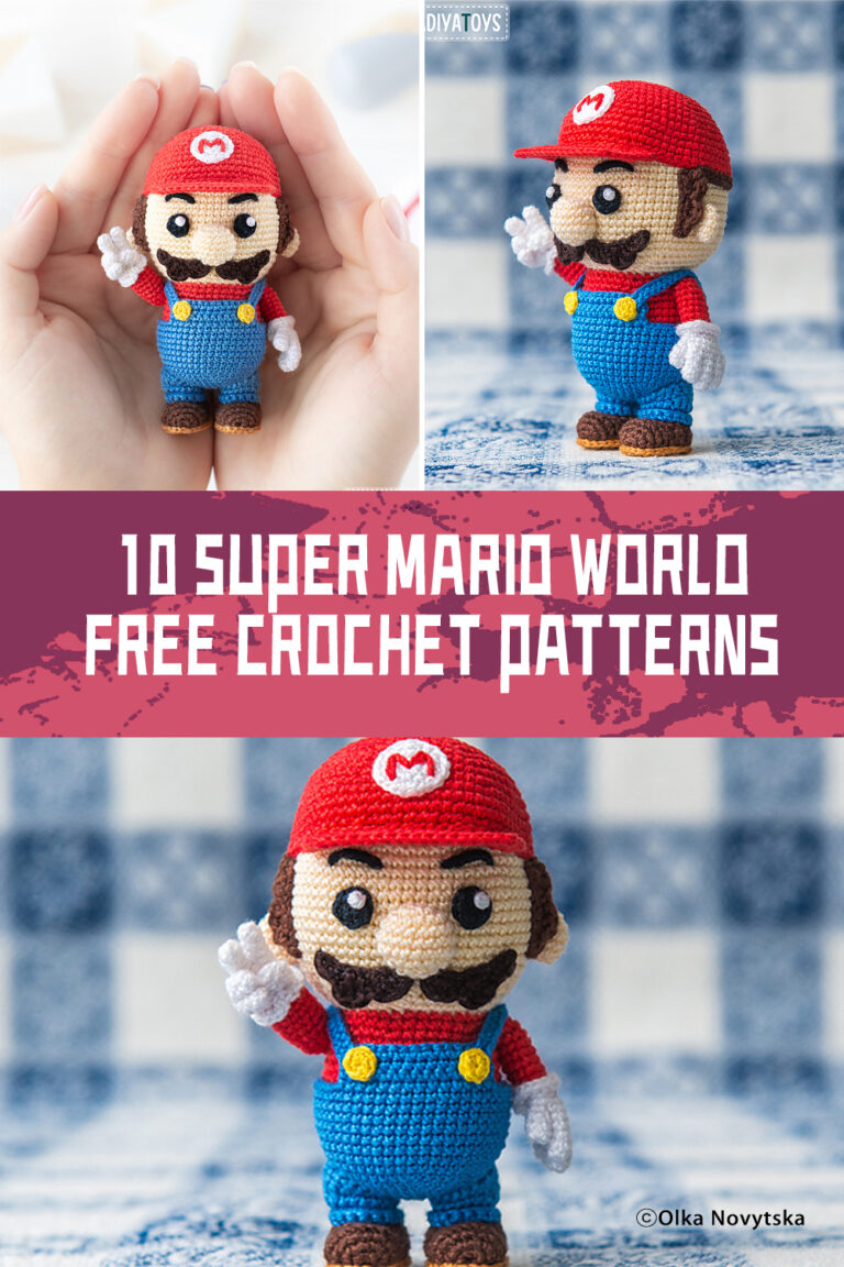 10 Super Mario World FREE Crochet Patterns - iGOODideas.com