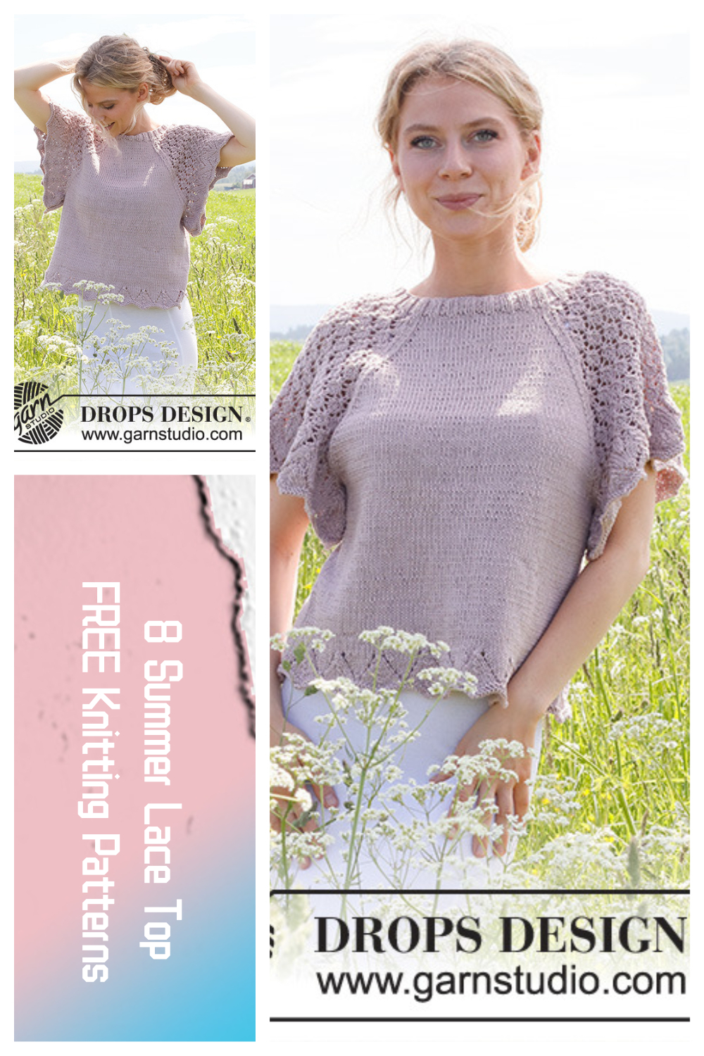 8 Knitted Lace Top FREE Patterns