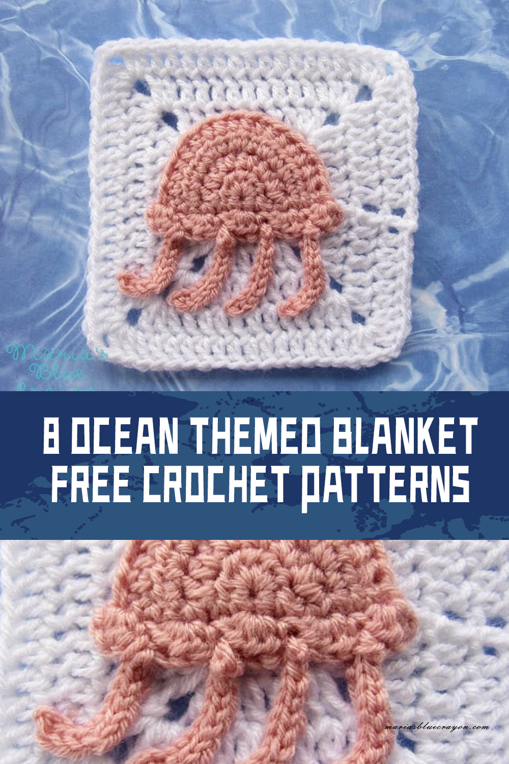 8 Ocean Themed Blanket Free Crochet Patterns