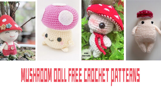 Mushroom Doll FREE Crochet Patterns