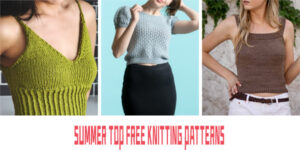 Summer Top FREE Knitting Patterns