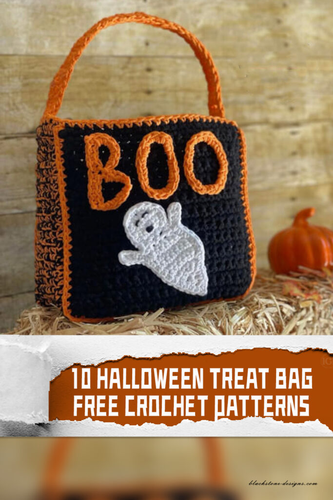 10 Halloween Treat Bag FREE Crochet Patterns