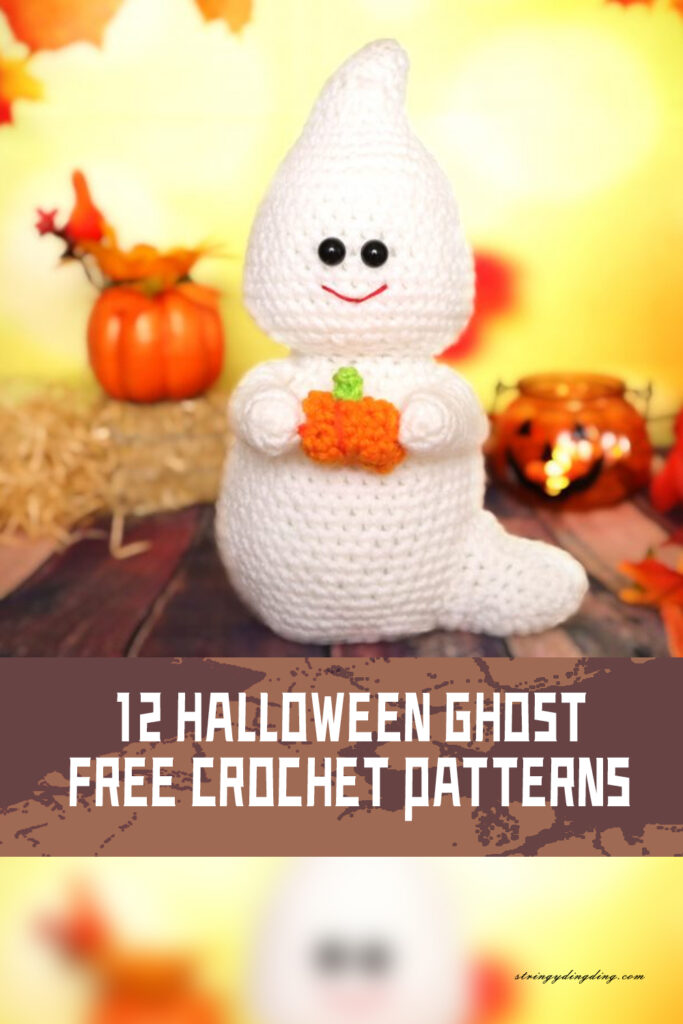 12 Halloween Ghost FREE Crochet Patterns