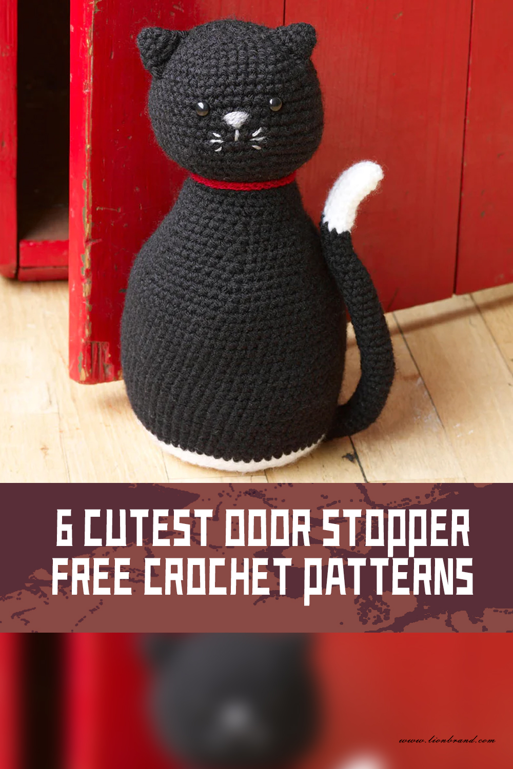6 Cutest Door Stopper FREE Crochet Patterns
